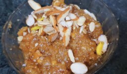 Moong daal halwa a very famous sweet dish