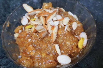 Moong daal halwa a very famous sweet dish
